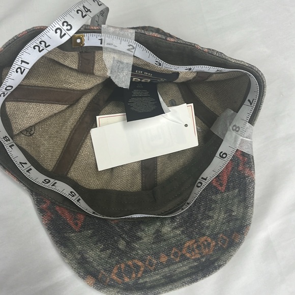 Double RRL Ralph Lauren Pure Linen Southwest Theme Men Hat Size L made in China - Picture 4 of 15